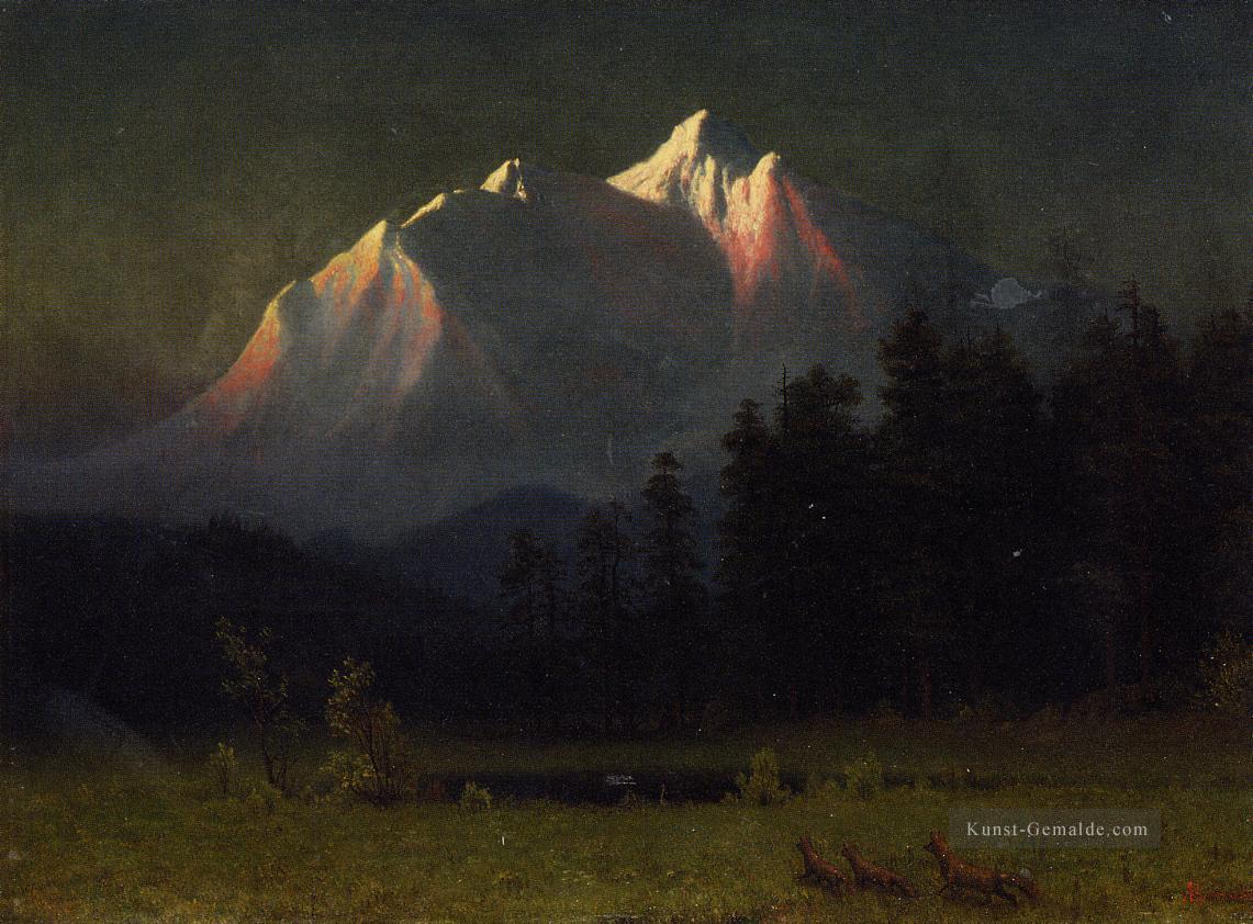 Western Landschaft Albert Bierstadt Ölgemälde